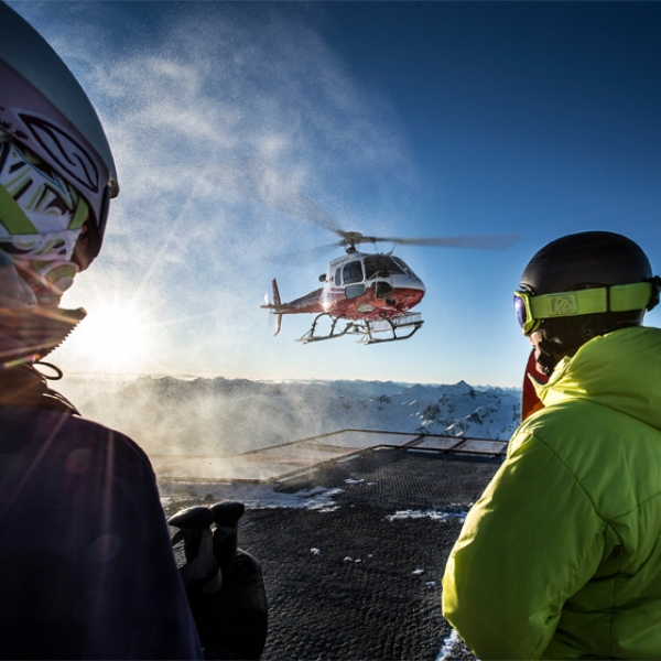 360° of Engadin Mountains Corvatsch