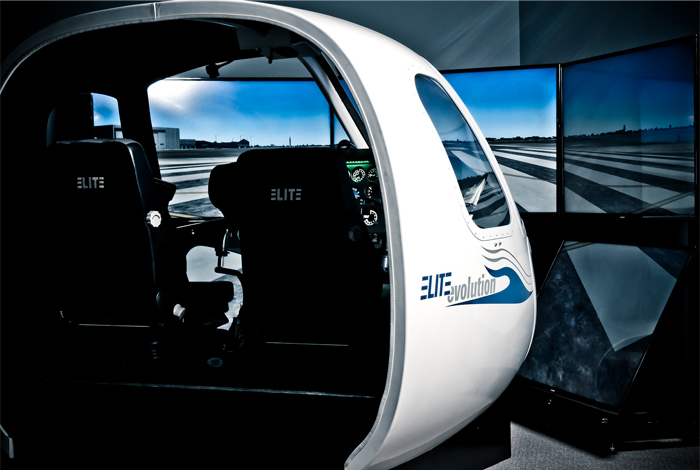 Bei Swiss Helicopter AG gibt es neu einen Simulator zu Ausbildungszwecken.